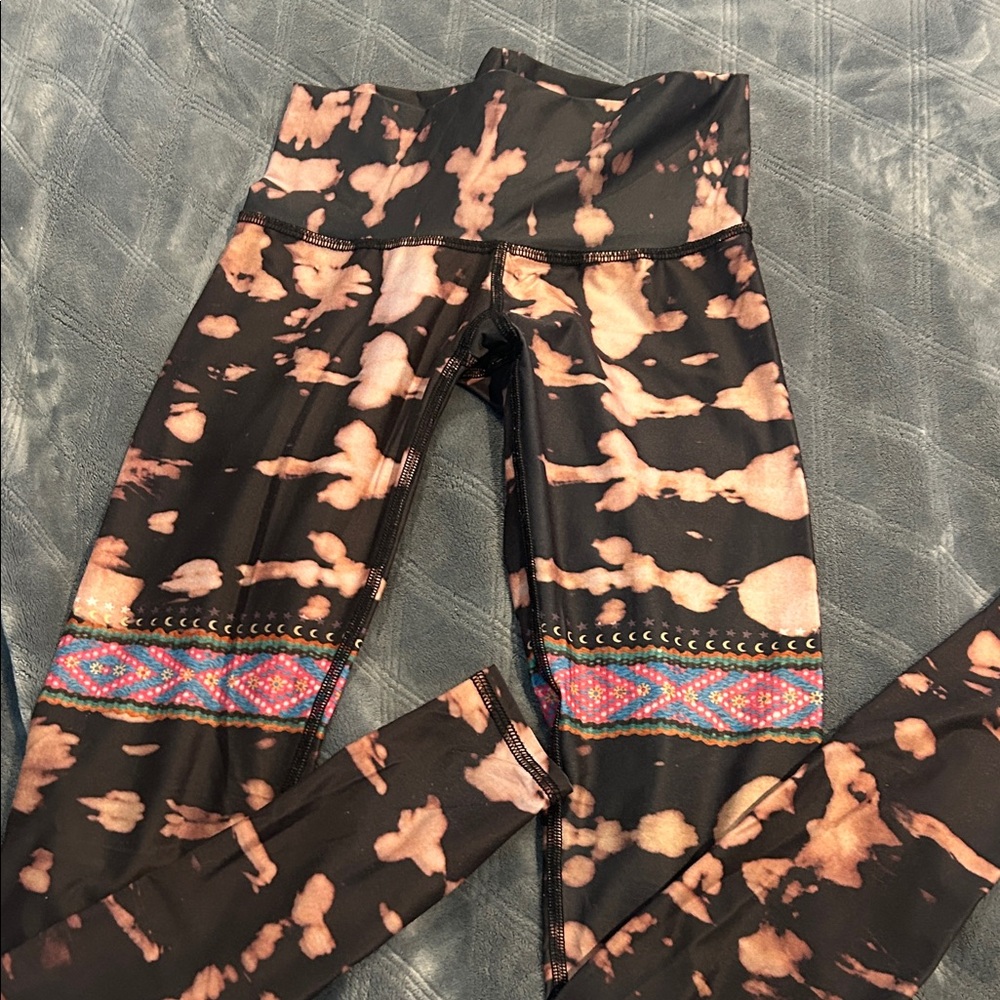 Teeki Boutique tie-dyed leggings xs